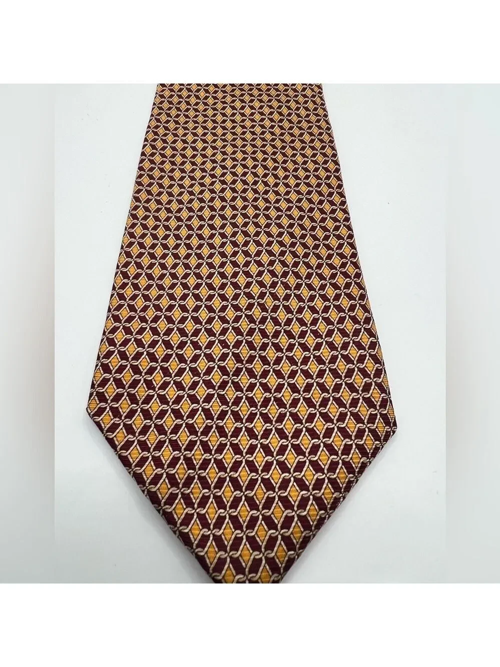 Brooks Brothers Silk Tie Gold